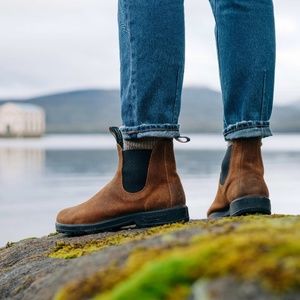 Women's Blundstone 1911 Suede Boots in Tobacco